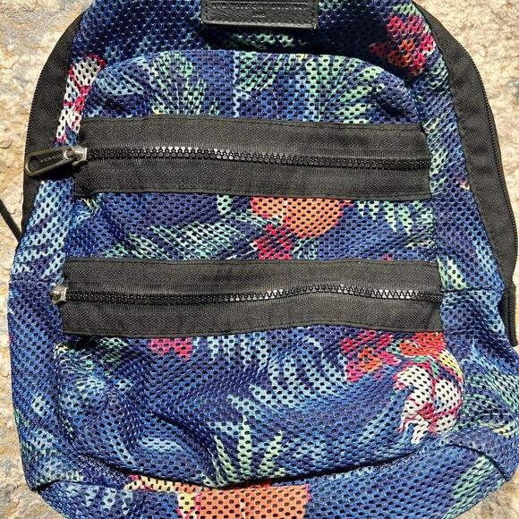 Joe Boxer Floral Mesh Backpack - Picture 2 of 7